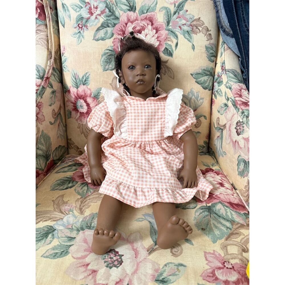 Annette Himstedt "Sanga" Doll 22" Collectible Barefoot Children Series